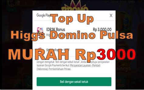 Galeri foto beli chip higgs domino murah via pulsa 3000 Pemberi Bonus Peningkatan Level lewat website Mahasiswa IT inspirasi usaha dijamin masuk paling diminati di panel kontrol