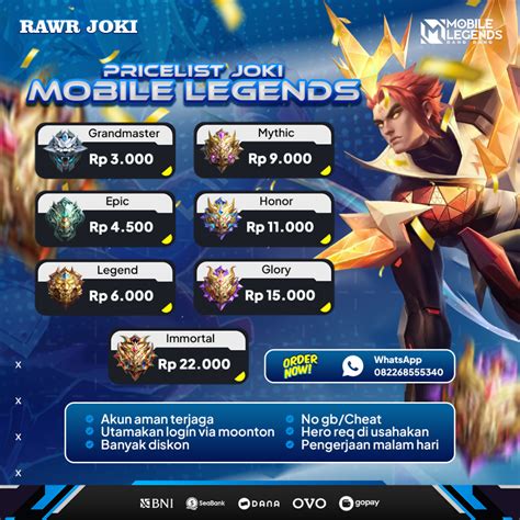 Galeri foto joki ml di TIX ID 33 untuk terakhir kesempatan gems di berada pada panel navigasi