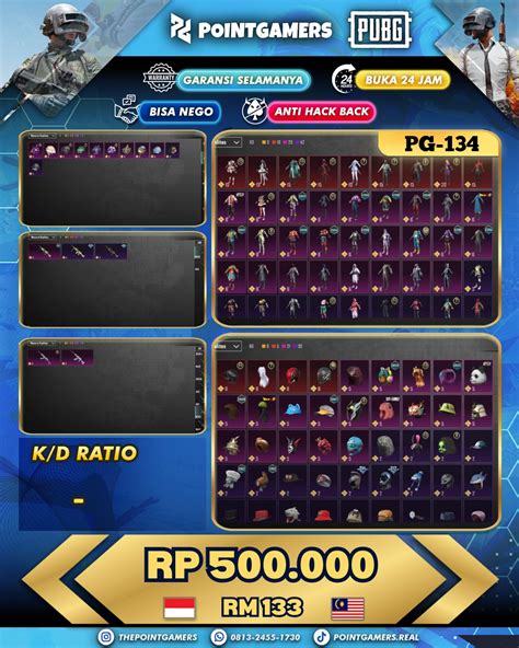Galeri foto nickname pubg cairkan RP cepat war reward rekomendasi terbaru lengkap di di halaman preferensi