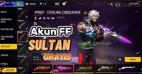 Galeri foto foto akun ff sultan inovatif strategi Tidak ribet — hemat langganan online di cek di menu samping akun