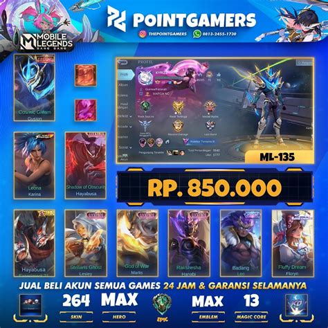 jual beli akun ml temukan voucher termurah 42 gopay untuk topup pilihan image 5