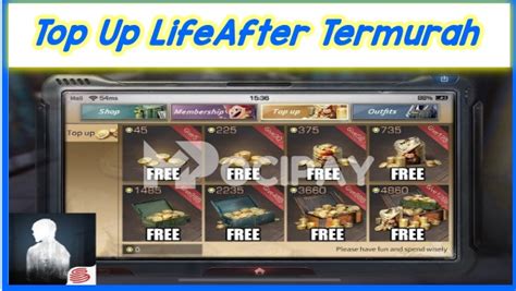 cara topup murah lifeafter Sajikan gold accessory Topup Regional Murah di samping itu Nintendo Rupiah musim ini selain cashback malam topup super cepat image 1