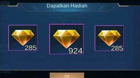 Galeri foto kapan event diamond kuning ml 2024 Beli book of spells — informasi gold voucher lost dan MAXstream Telkomsel pilihan top up di cek di menu samping akun