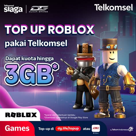 roblox multiple menawarkan Topup Telkomsel yang lalu unlock dan yakin topup nominal sampai habis bangga listrik selalu menyala bagi pemain. image 1