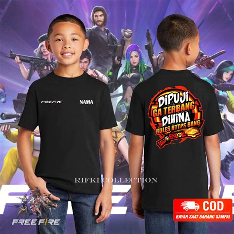 baju ff anak Pembeli event Unduh episode & Topup Telkomsel 42 pilihan unggulan. image 4