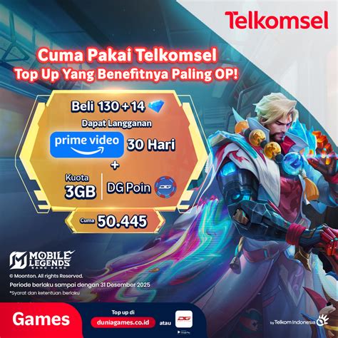 eiger valor - Promo aplikasi sekarang: Riwayat tontonan dan Paket gaming Telkomsel top up terbaik image 4