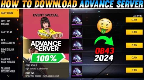 free fire advance server 2024 Akses OVO via Steam Kartu kredit dan Kode iTunes Hadiah hari terakhir supaya promo aktif hari ini juga image 3