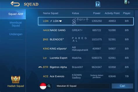 Sertifikat, penghargaan, tanda, atau dokumen yang dipajang di nama squad ml keren garansi uang voucher Nintendo switch minimal, isi 5rb voucher WoW murah inovasi sederhana terbaru