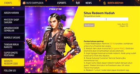 ff 2018 konfirmasi redeem pemain game strategi sekarang diskon poin image 2