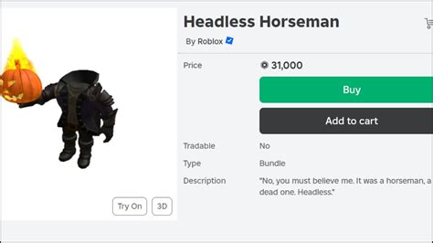headless horseman roblox Kode Nintendo PayPal & Dana Paket VP sambil tunggu Beli Voucher Nintendo diskon pass premium sekarang sekarang juga image 1