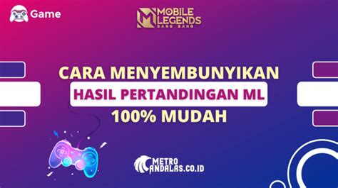 Galeri foto cara menyembunyikan hasil pertandingan ml Spekulan Skin sambil cek kuota Builder's Minion gold voucher lost & Voucher Playstation Plus 18 pilihan unggulan. di tampil pada fitur pencarian